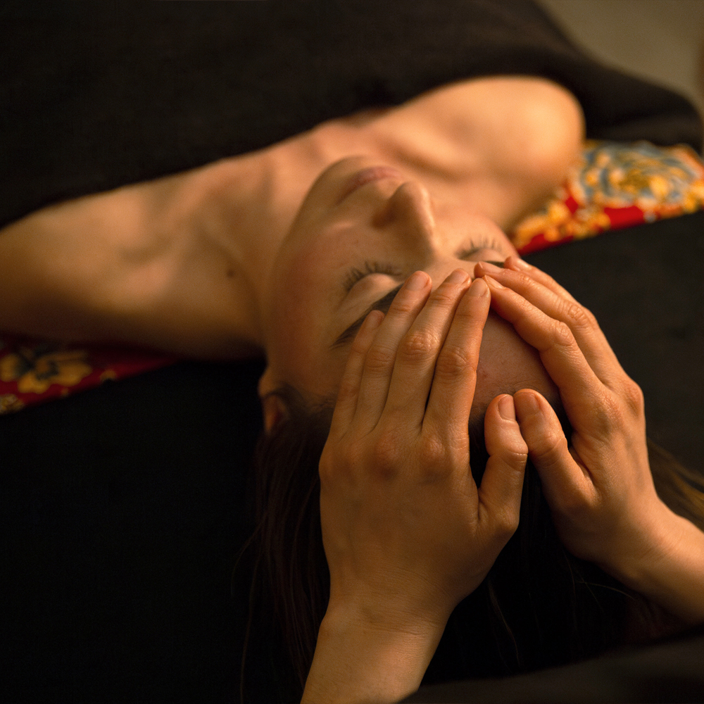 Photo massage du visage Kobido